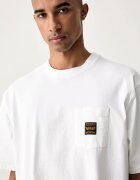 Levi's тениска мъжка от памук SS WORKWEAR PKT бяла 008AB