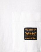 Levi's тениска мъжка от памук SS WORKWEAR PKT бяла 008AB