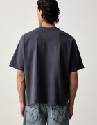 Levi's тениска мъжка от памук SS WORKWEAR PKT тъмносиня 008AB-0002