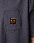 Levi's тениска мъжка от памук SS WORKWEAR PKT тъмносиня 008AB-0002