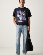 Levi's тениска мъжка от памук VINTAGE FIT GRAPHIC синя 87373