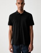 Levi's тениска тип пулове с яка мъжка от памук HM POLO COSTCO черна 005RV