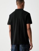Levi's тениска тип пулове с яка мъжка от памук HM POLO COSTCO черна 005RV