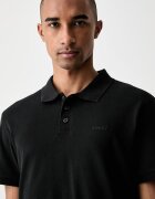 Levi's тениска тип пулове с яка мъжка от памук HM POLO COSTCO черна 005RV