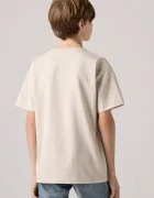 Levi's тениска за деца с памук RED TAB VINTAGE TEE бежова 9EP595