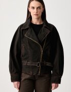 Levi's яке дамско от деним 80S BOMBER кафяво 0088X
