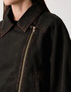 Levi's яке дамско от деним 80S BOMBER кафяво 0088X