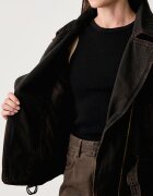 Levi's яке дамско от деним 80S BOMBER кафяво 0088X
