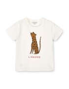 Liewood Бебешка памучна тениска Apia Baby Placement Shortsleeve T-shirt