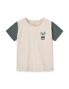 Liewood Бебешка памучна тениска Apia Baby Placement Shortsleeve T-shirt