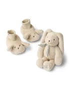 Liewood Бебешки обувки Basim Rabbit Baby Plush Gift Set