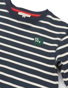 Liewood блуза с дълги ръкави за деца от памук Tyler Stripe LS T-shirt тъмносиня LW20354