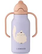 Liewood Бутилка за вода за деца Kimmie Water Bottle 250 ml виолетова LW19618