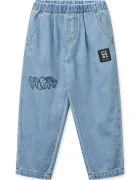 Liewood дънки loose за деца Borris Light Placement Denim Pants сини LW20928
