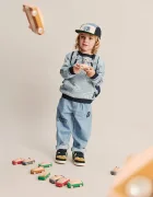 Liewood дънки loose за деца Borris Light Placement Denim Pants сини LW20928