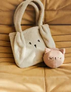 Liewood Детска чанта Lexi Plush Rabbit Totebag в бежово LW20810