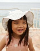 Liewood Детска памучна капела Amelia Seersucker Sun Hat With Ears