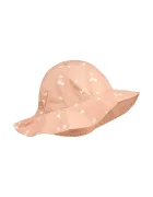 Liewood Детска памучна капела с две лица Amelia Reversible Sun Hat в розово LW17697