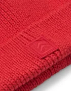 Liewood Детска памучна шапка Ezra Beanie в червено LW20106