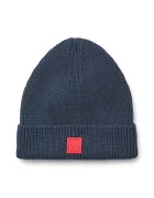 Liewood Детска памучна шапка Ezra Beanie в тъмносиньо LW20106
