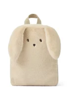Liewood Детска раница Denise Rabbit Backpack в бежово малък размер с изчистен дизайн LW20090