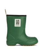 Liewood Детски гумени ботуши Aston Rainboot в зелено LW20058