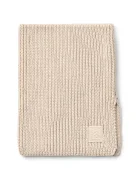 Liewood Детски кръгъл шал Mathias Neckwarmer в бежово с изчистен дизайн LW20097