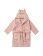 Liewood Детски памучен халат Lily Bathrobe в розово LW12387