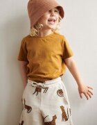 Liewood Детски памучен къс панталон Gram Printed Sweatshorts