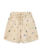 Liewood Детски памучен къс панталон Gram Printed Sweatshorts