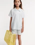 Liewood Детски памучен комплект Leona Stripe Set