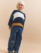 Liewood Детски памучен пуловер Orlane Stripe Knit Jumper