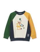 Liewood Детски памучен суичър Aude Placement Sweatshirt
