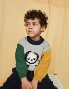 Liewood Детски пуловер с вълна Orlane Embroidery Knit Jumper