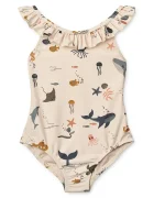 Liewood Детски цял бански Kallie Printed Swimsuit
