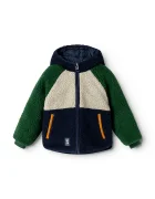Liewood двустранно яке за деца Jackson Reversible Jacket тъмносиньо LW21040