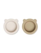 Liewood Комплект купички Peony Suction Bowl (2 броя)