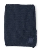 Liewood кръгъл шал за бебе от памук Mathias Neckwarmer тъмносин LW20097