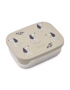 Liewood Кутия за обяд за деца Arthur Printed Lunchbox сива LW14982