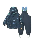 Liewood непромокаемо яке за деца Manu Rainwear Set тъмносиньо LW19910