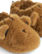 Liewood пантофи за деца Aviaja Tiger Slippers кафяви LW20875