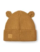 Liewood шапка за деца от памук Gina Beanie w Bear Embroidery кафява LW21141