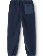 Liewood спортен панталон за деца Wendy Fleece Pants тъмносин със стандартна талия LW20905