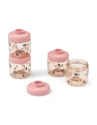 Liewood за деца Dominique Food Tritan Boxes 100 ml 4-Pack розов LW20632