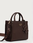 Liu Jo чанта crossbody дамска от имитация на кожа кафява AF6192 ES039