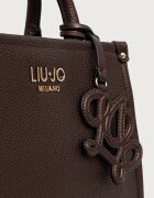 Liu Jo чанта crossbody дамска от имитация на кожа кафява AF6192 ES039