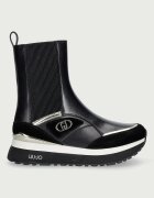 Liu Jo MAXI WONDER 103 боти челси дамски от кожа черни BF6071P030422222