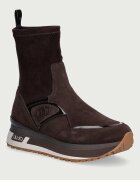 Liu Jo MAXI WONDER 104 маратонки дамски от велур кафяви BF6107PX962S3365