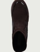 Liu Jo MAXI WONDER 104 маратонки дамски от велур кафяви BF6107PX962S3365