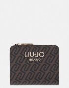 Liu Jo портфейл дамски от имитация на кожа кафяв AF6193 E1137